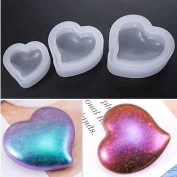 Heart Shape Silicone Mold 3 Size Ver.2