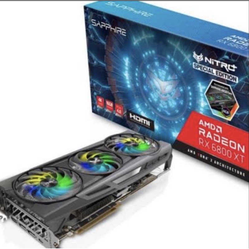 Sapphire Radeon RX 6800 XT NITRO OC Special Edition 16GB DDR6X