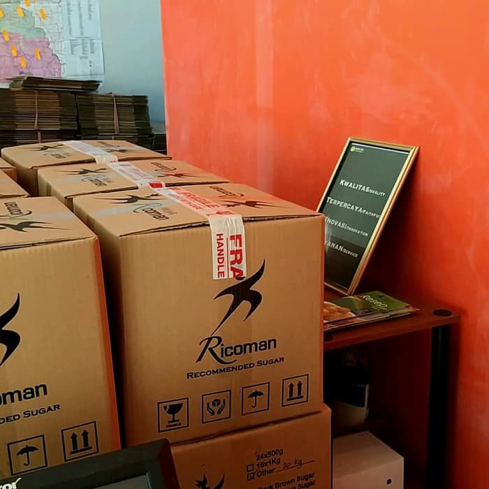 

RICOMAN DARK BROWN SUGAR 20 kg (super value)