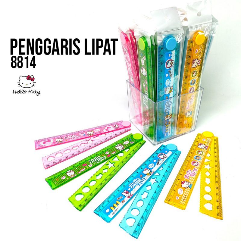 Penggaris Lipat Fancy/Penggaris karakter 30cm