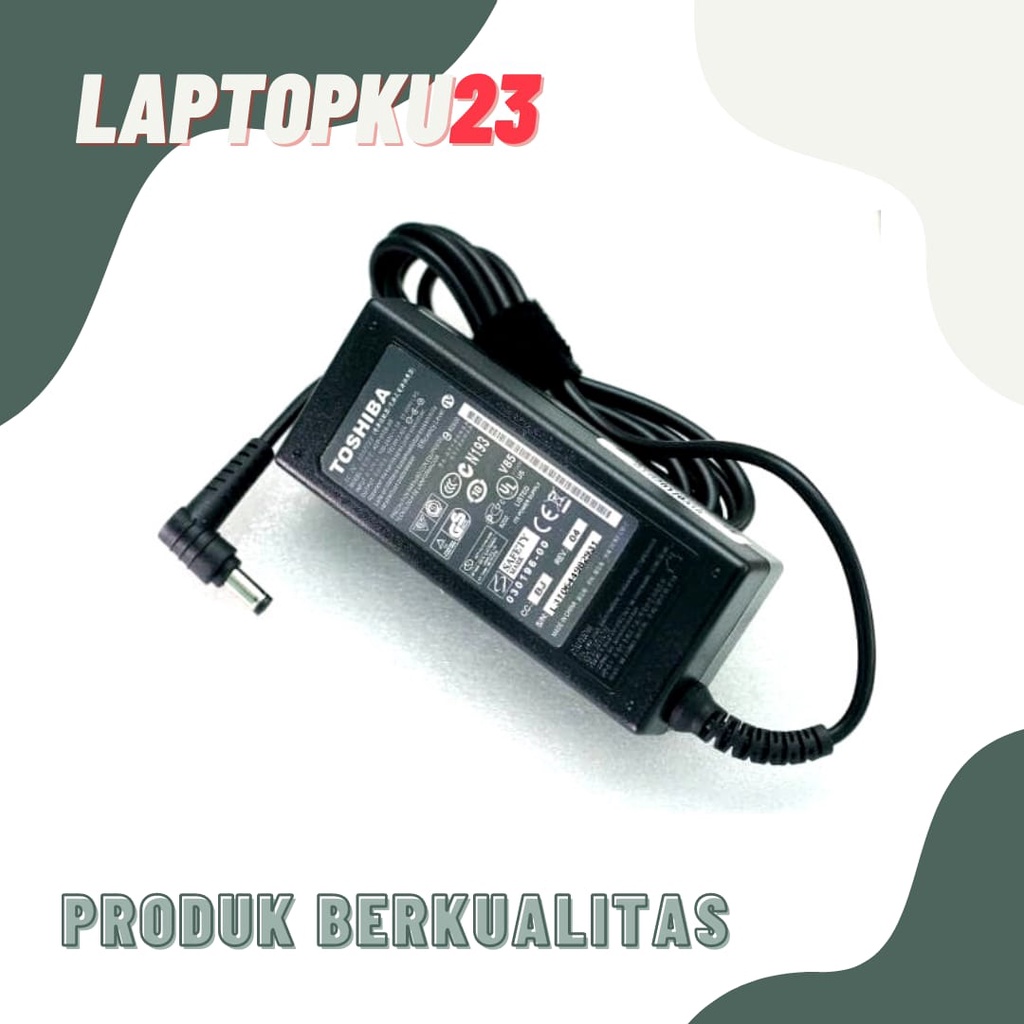Adaptor Charger Laptop Toshiba C600 C600D C640 L635 L645 19V 3.42A