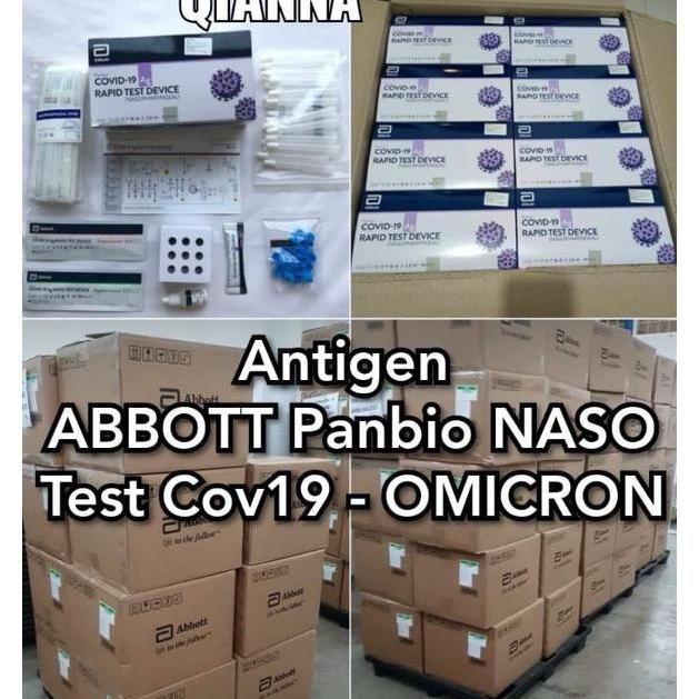 Ready Stock Alat Test Antigen Abbott Panbio Naso Dan Nasal Bioquick Dwinopraka