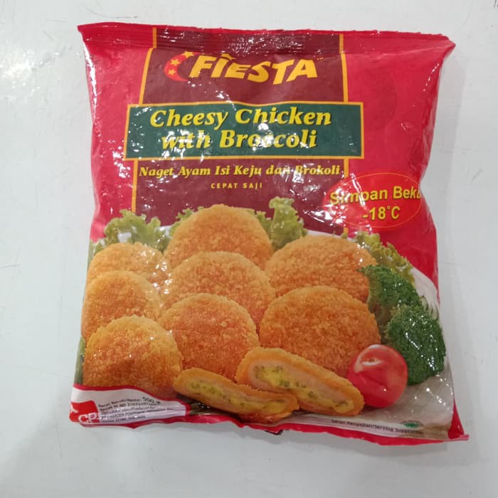 

CHEESY CHICKEN NUGGET WITH BROCCOLI