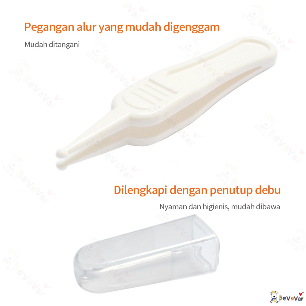 BEVAVAR Pinset Pembersih Hidung Bahan Plastik ABS Untuk Bayi