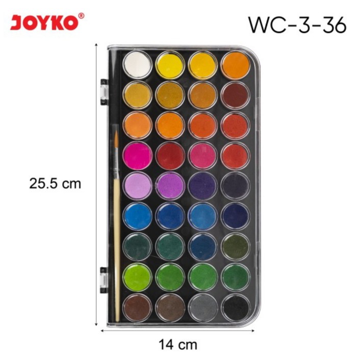 

Buruan Watercolor Set Cat Air Joyko Wc-3-36 Terlaris