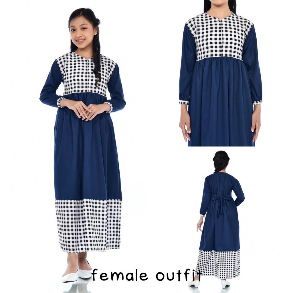 dress anak kekinian - drerss anak 4-12 tahun