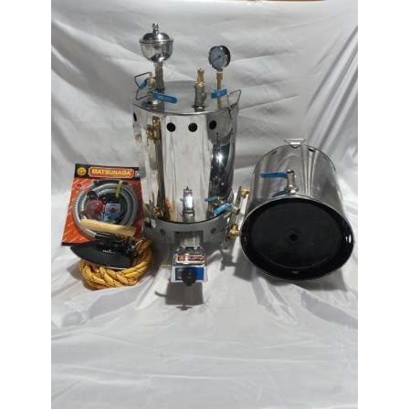 Setrika Uap gas 15 liter Besi 1 Setrika (BERAT ASLI)