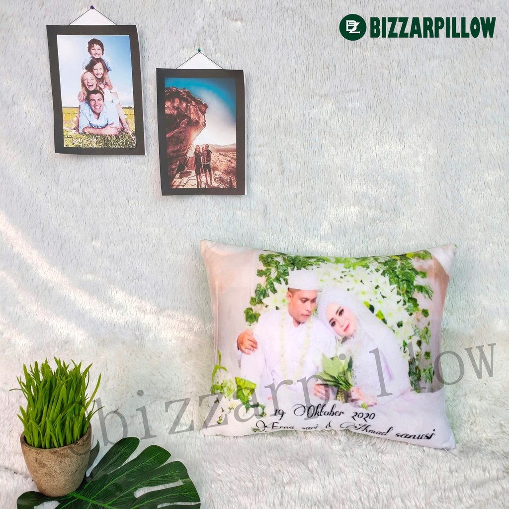 Bizzarpillow Bantal Foto Custom Fullprint 30x40 cm BZ026