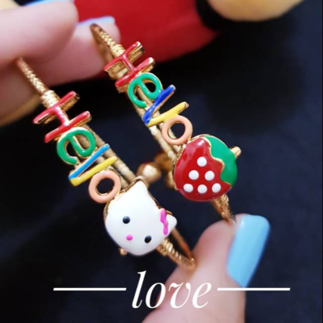 Gelang tangan anak xuping