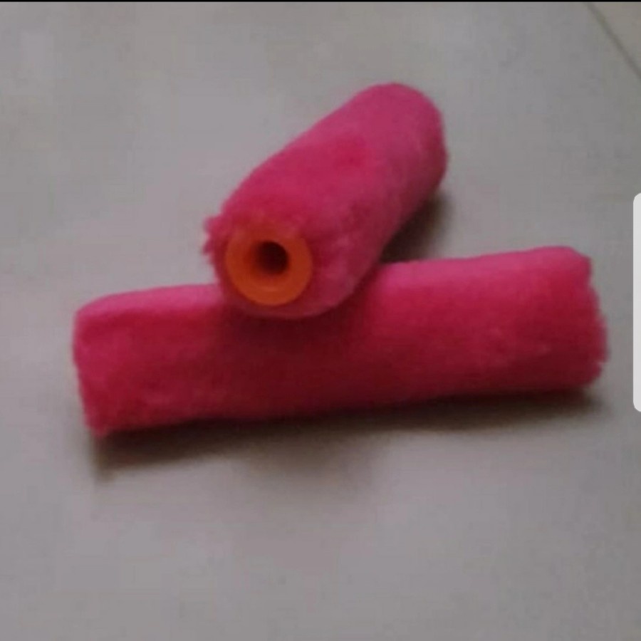 Isi Rol Cat Bulu Merah Kapal 4 Inci SUPRA ROLL | Paint Roller Refill | Isi Rol Cat Tembok | Isi Rol 