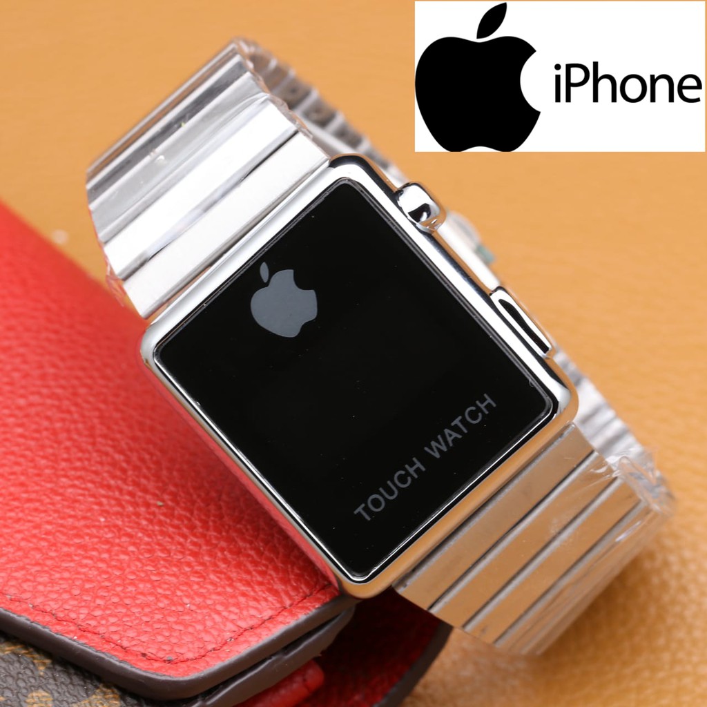BEST SELLERS IPHONE LED WATCH JAM TANGAN LED MERAH