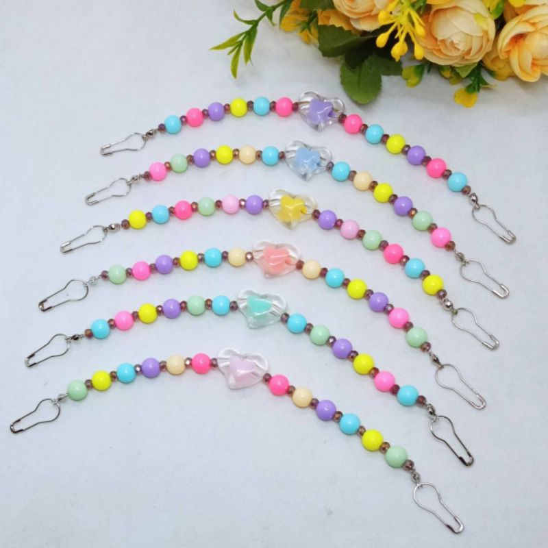 konektor masker anak2/ konektor hijab/ konektor masker kekinian/