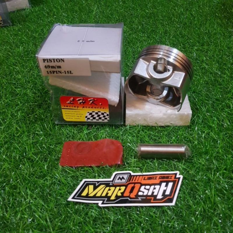Piston LHK 69 pen 15 seher LHK set ring piston marqsah racing-1