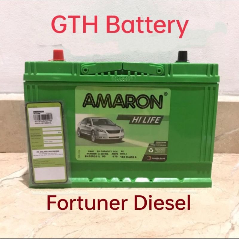 Aki Mobil Toyota Fortuner/ Innova Diesel