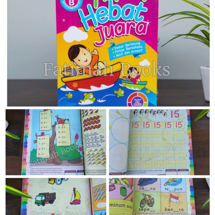 Buku Anak Hebat Juara Tk B - Buku Anak Paud - Buku Paud Anak