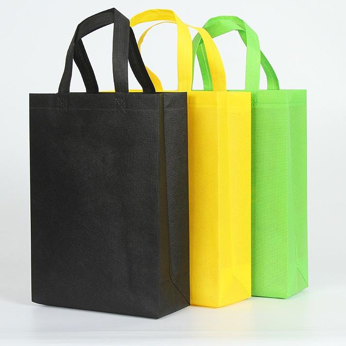 

㊌ (50pcs) PAKET HEMAT TAS SPUNBOND HANDLE BOX 30X40X10 ガ