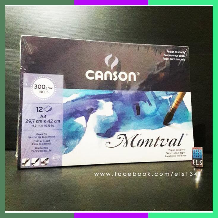 

Canson Montval Aquarelle A3