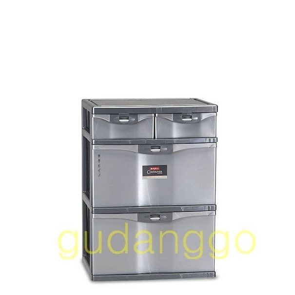 Primera Container SL2 PM-10 Lion Star Laci Plastik Large Susun 2 Plus