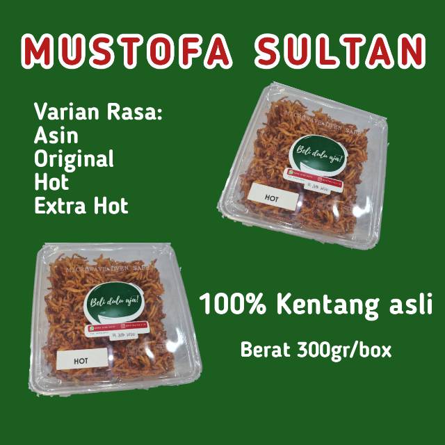 

CEMILAN KENTANG GORENG MUSTOFA SULTAN