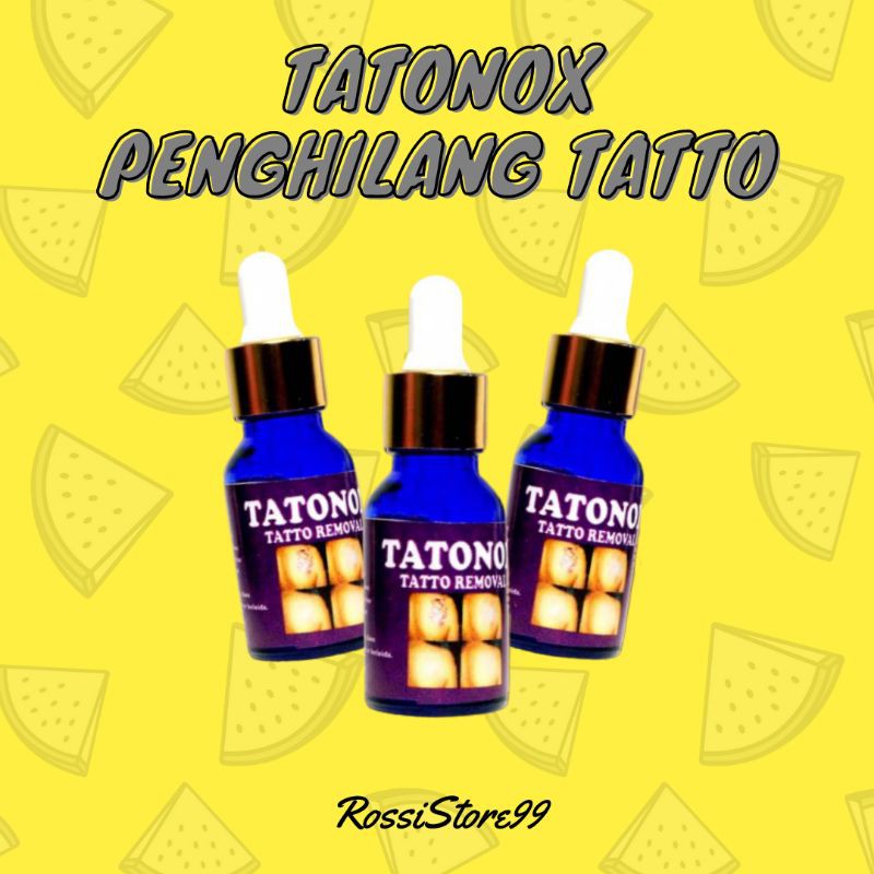 [TATONOX] OBAT PENGHAPUS TATO - KUTIL AMAN DAN AMPUH TATTONOX - TATTOX ORIGINAL 100%