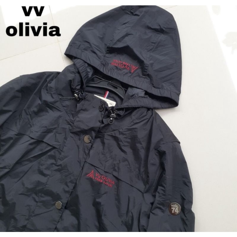Jaket parka wanita vv olivia second