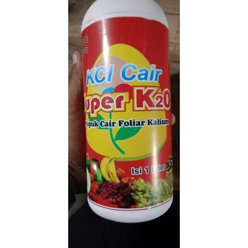 PUPUK KCL CAIR SUPER K2O | Kemasan 1 liter