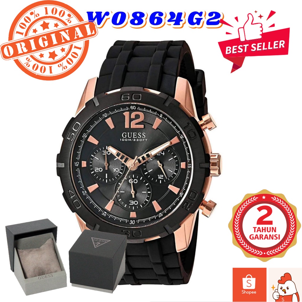 OC [GARANSI 2 TAHUN DAN 100% ORIGINAL] GS JAM TANGAN PRIA WANITA | RANTAI | KULIT | KARET | MURAH | 