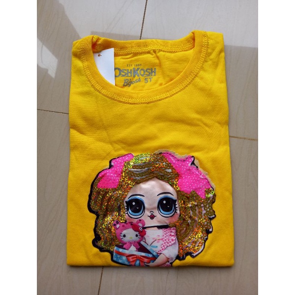 KAOS ANAK LOL(LED) KAOS ANAK PEREMPUAN(LED) KAOS LOL ANAK