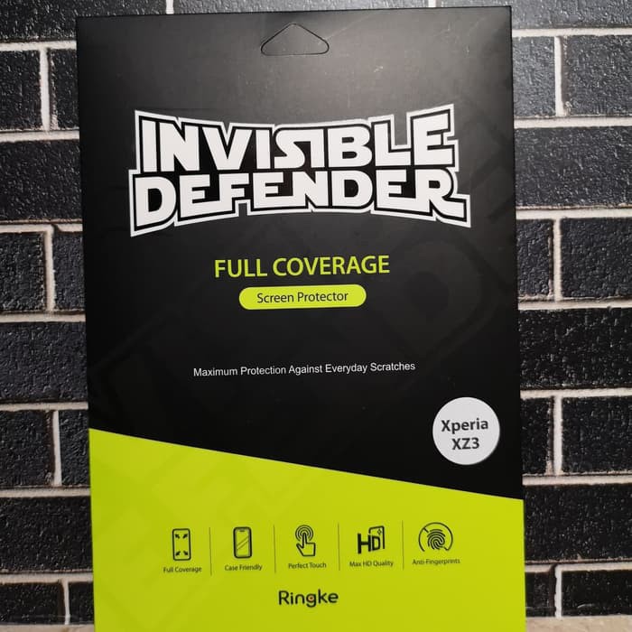 Ringke ID invisible defender full screen protector Sony Xperia XZ3