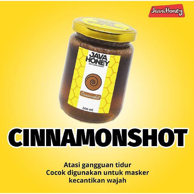

Madu Mentah & Bubuk Kayu Manis - Raw Honey Cinnamonshot 200 ML