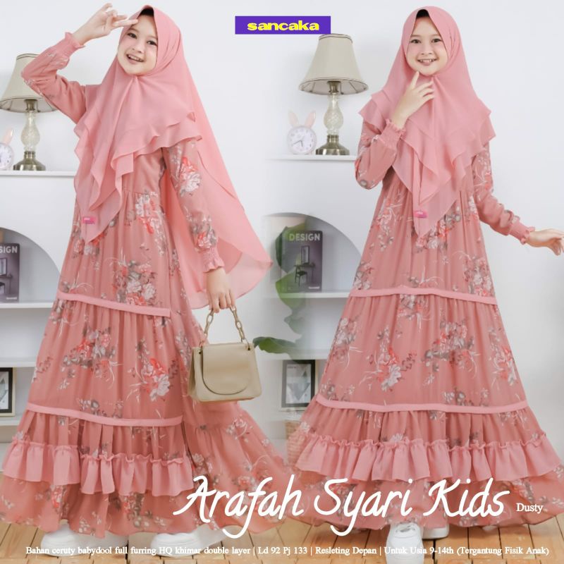 Arafah syari kids ori sancaka
