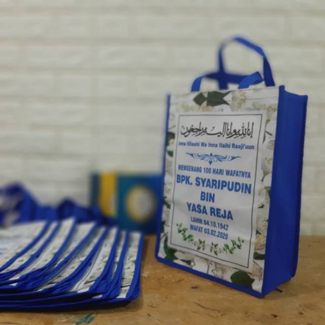 

Goodie bag spunbun tasyakuran custom