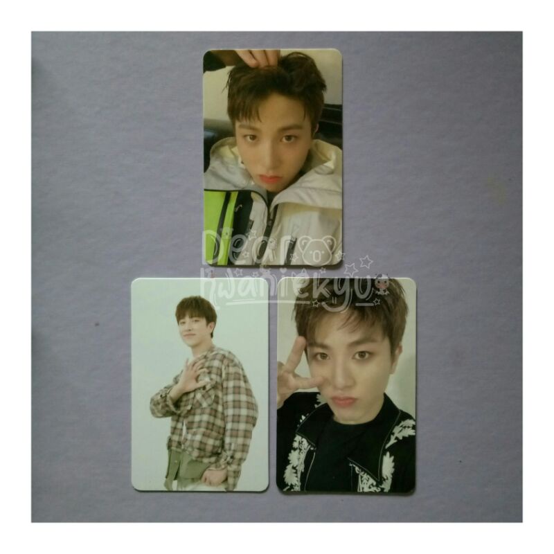 [BOOKED] PHOTOCARD JUNGHWAN UBUN DKK