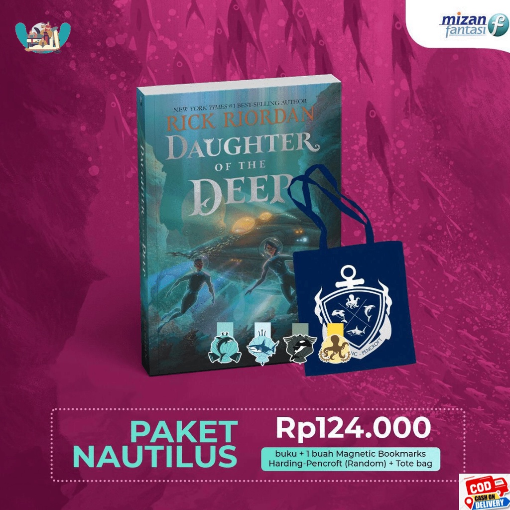 Buku Daughter of the Deep Penulis: Rick Riordan-1