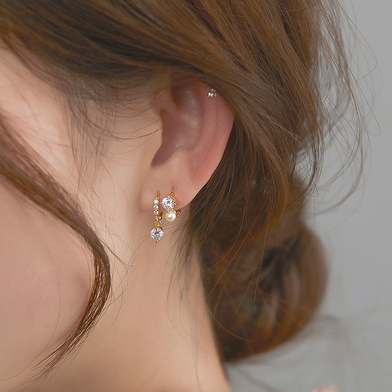 Gold Ear Clip Female Temperament Korean Style New