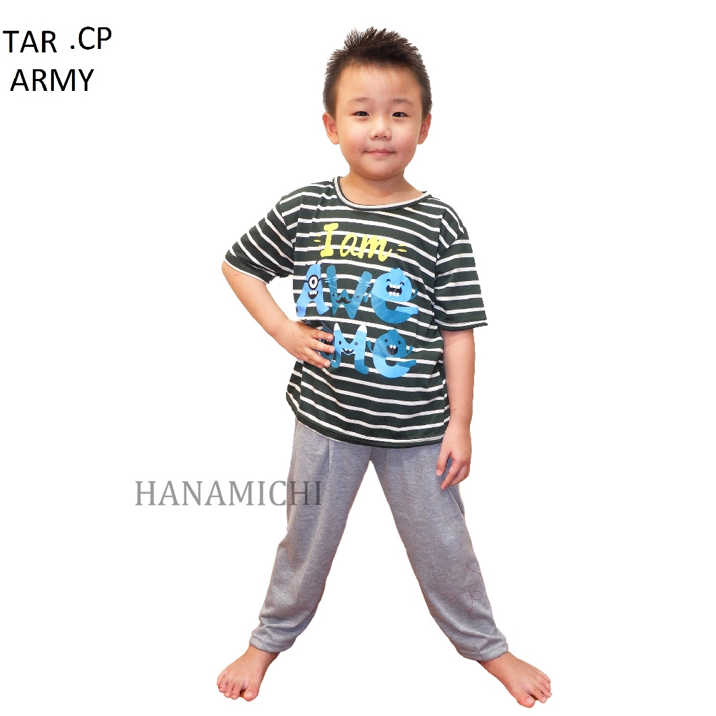 Hanamichi TAR.CP Baju Tidur Anak  Lengan Pendek