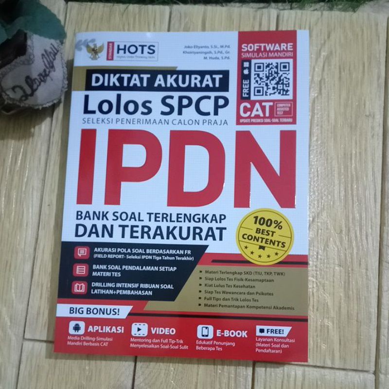 Jual Buku Diktat Akurat Lolos Spcp Ipdn Bank Soal Terlengkap Dan