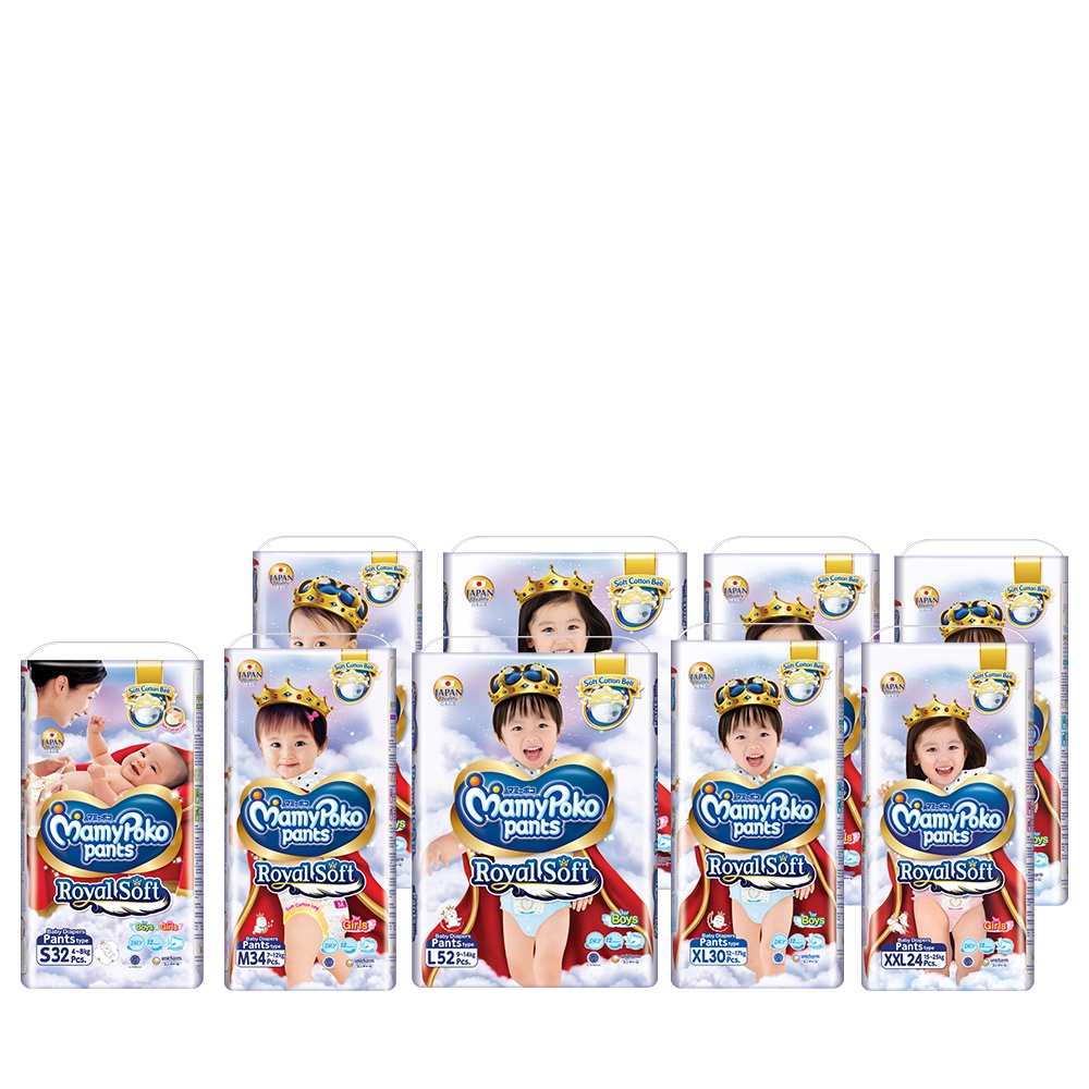 MAMYPOKO PANTS ROYALSOFT S / M / L / XL / XXL