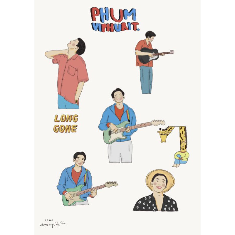 STICKER PACK PHUM VIPHURIT EDITION