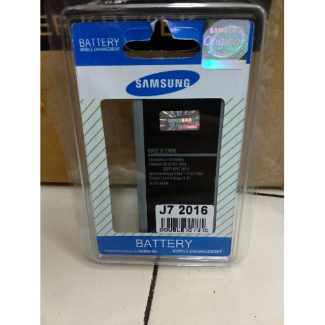 Baterai ori samsung J7 2016 batre batu baterai ori samsung J7 2016