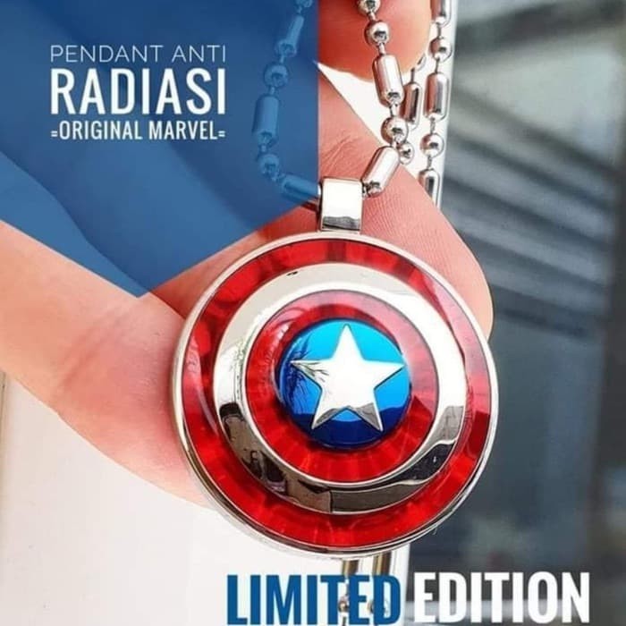 Pendant Kesehatan Captain America Marvel Edition