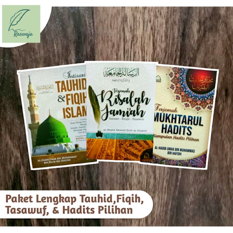 Paket Terjemah Kitab Risalah jamiah , Terjemah Dzakhiroh dan Terjemah Mukhtarul Hadist SAKU - Putra 