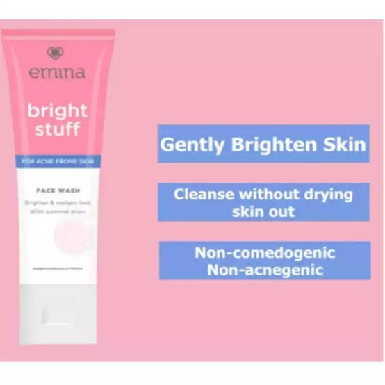 Emina Bright Stuff Face Wash 100ml - For Acne Prone Skin