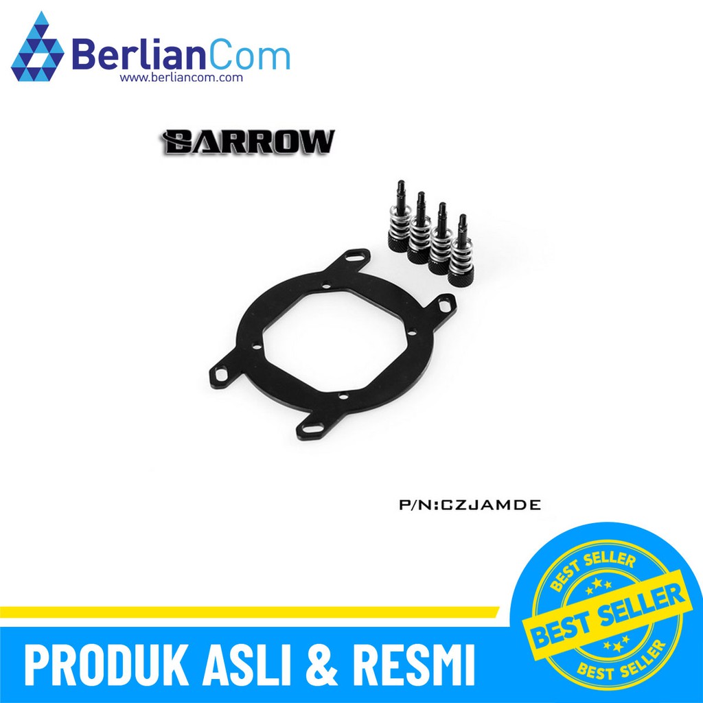 BARROW CZJAMDE Energy Series AMD Ryzen AM4 CPU Block Bracket Black