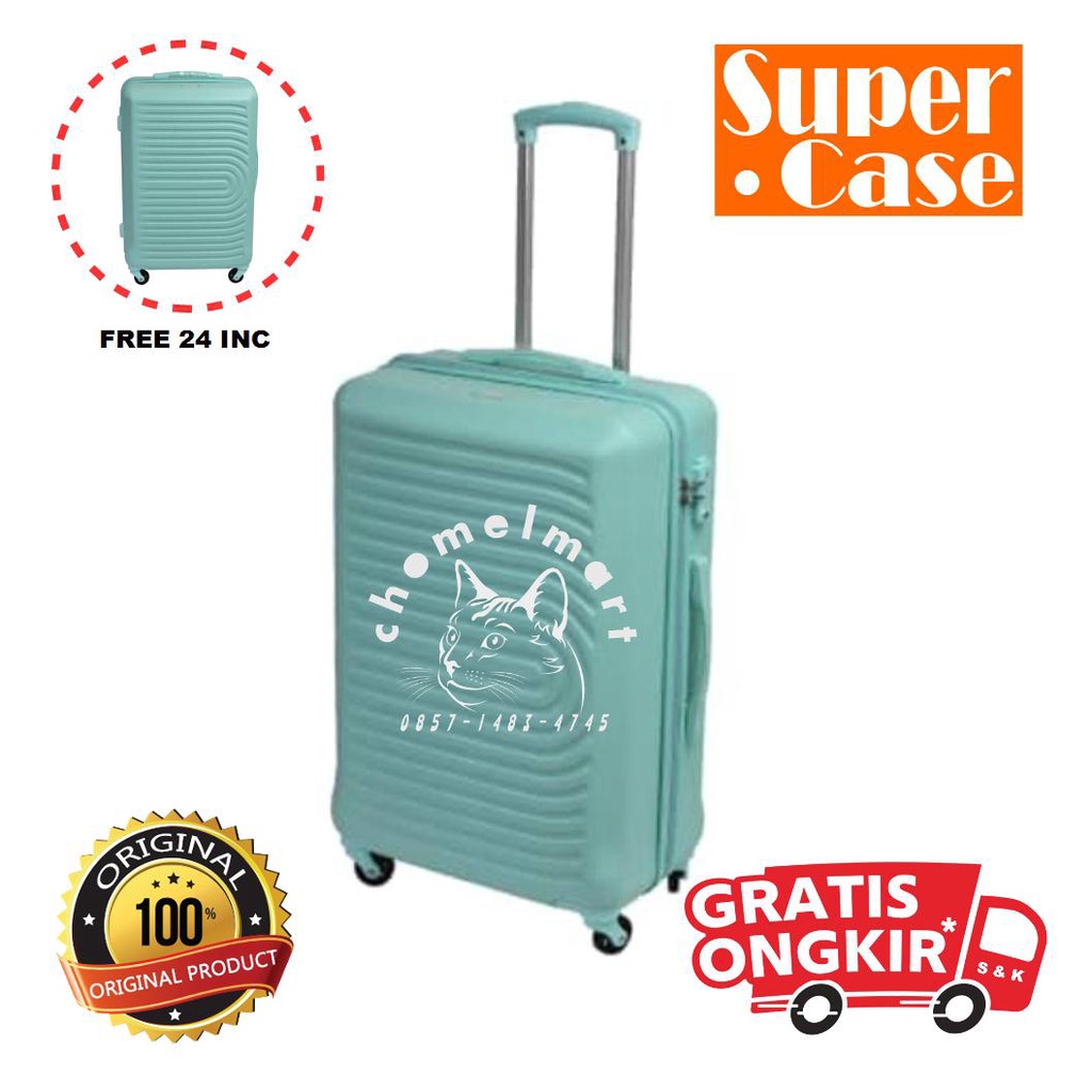 Supercase 20 Inci Koper Cotton Candy - Hijau