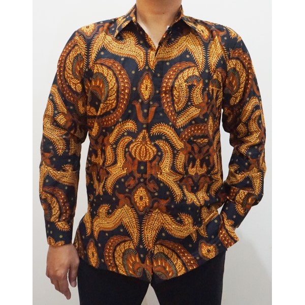 Kemeja Batik Lengan Panjang Alisan