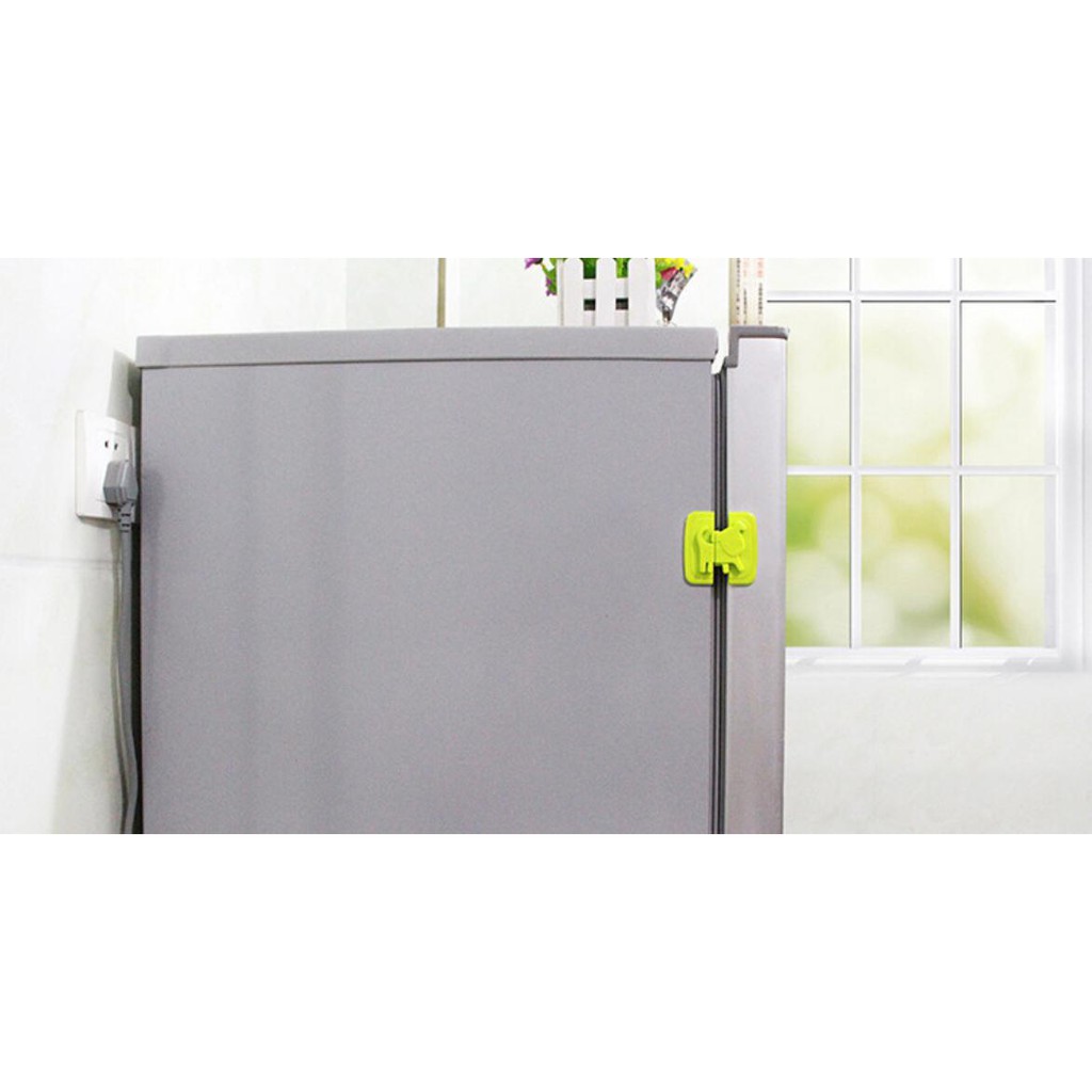 UNNISO - Refrigerator Safety Lock/Drawer Safety Lock / Pengaman Lemari Dan Kulkas