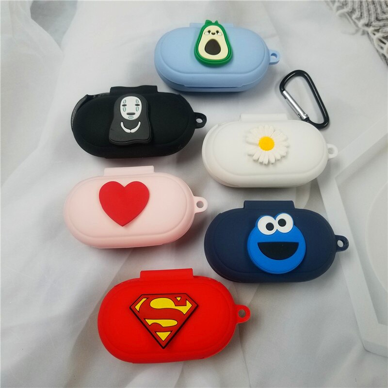 Soft Case Earphone Bluetooth Samsung Galaxy Buds Plus Motif Astronot Bahan Silikon