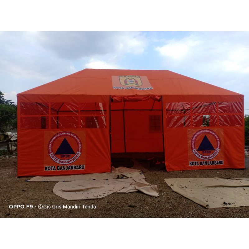 Tenda posko BPBD