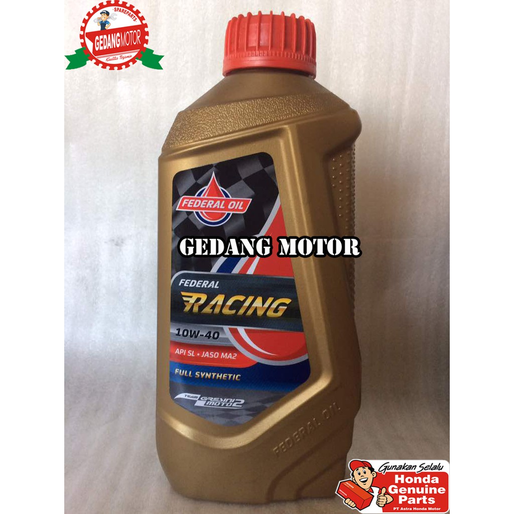OLI MOTOR/ OLI FEDERAL RACING 1L (1000ml) ASLI